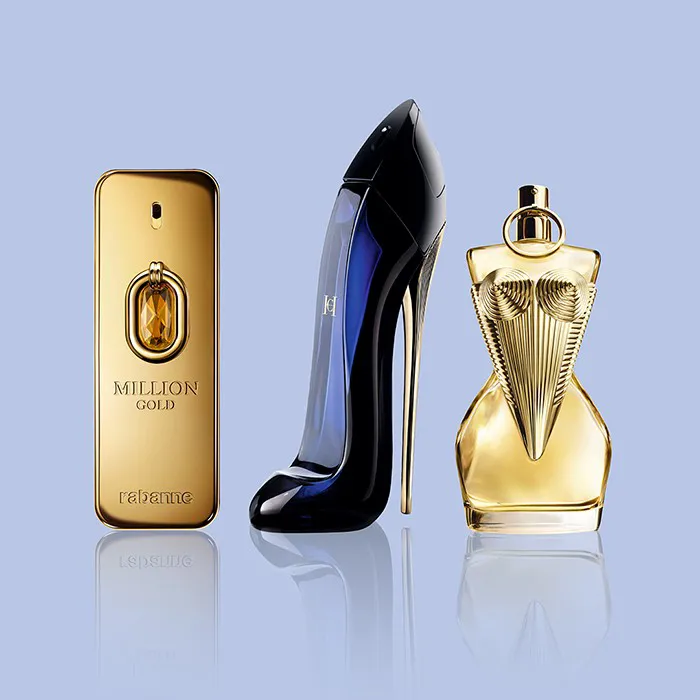 Rabanne, Carolina Herrera, Jean Paul Gaultier